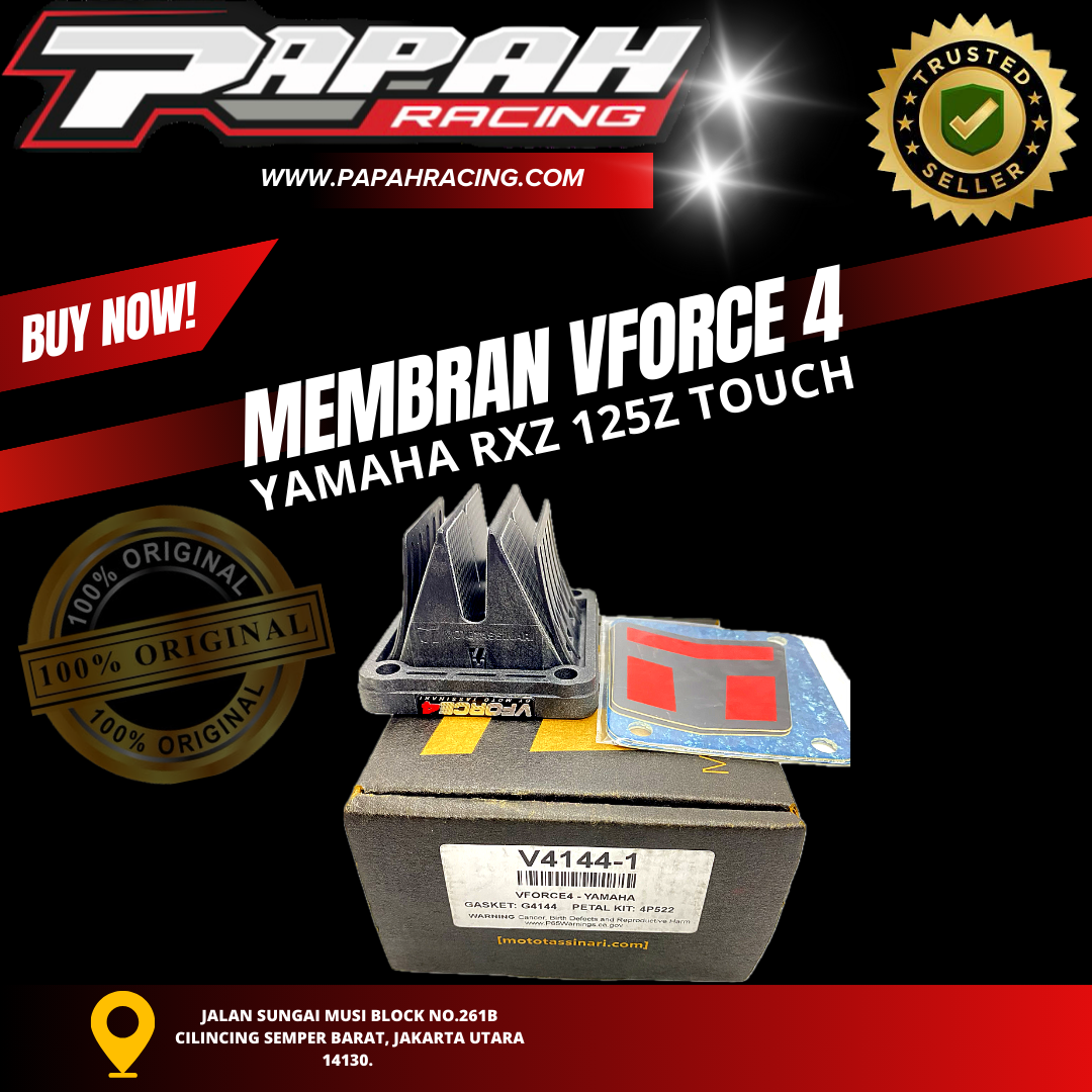 MEMBRAN VFORCE 4 YAMAHA RXZ 125Z TOUCH